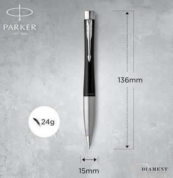 Długopis Parker Urban Czarny Matowy CT [2143639] ⇨ Długopis parker z grawerem. Grawer gratis ⇨ Pióra wieczne Parker, długopisy Parker. Najwyższa jakość za rozsądną cenę (3).jpg